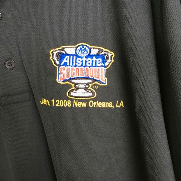 New Official Allstate SugarBowl 2008 Golf Shirt - Picture 2 of 5
